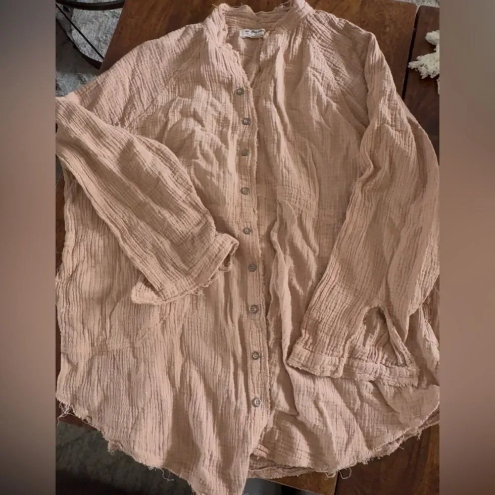 Free People Summer Daydream Buttondown